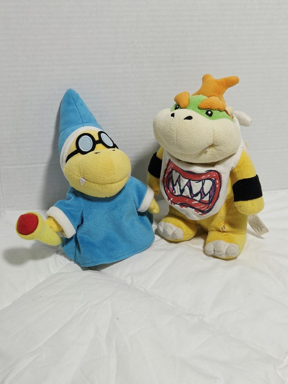 Super Mario Bros 7" Baby Bowser Jr MagiKoopa Stuffed Animal Plush Set Of 2
